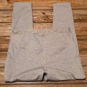 Danskin High Waisted Leggings Gray Size LARGE